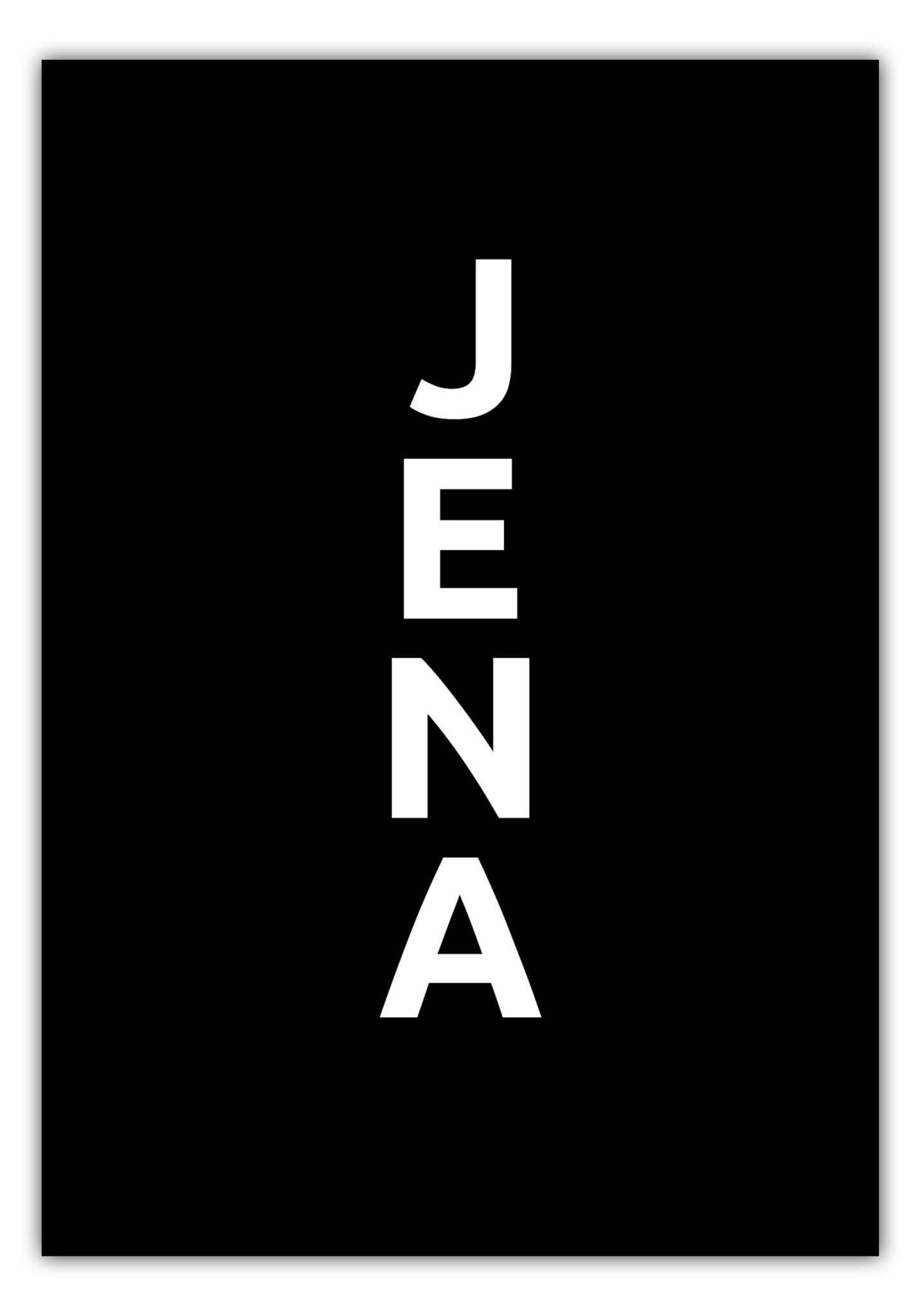 Poster Stadt JENA