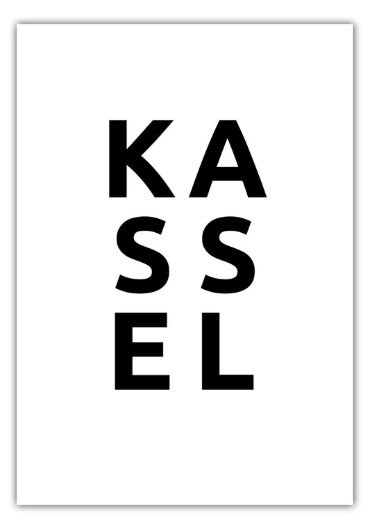 Poster Stadt KASSEL