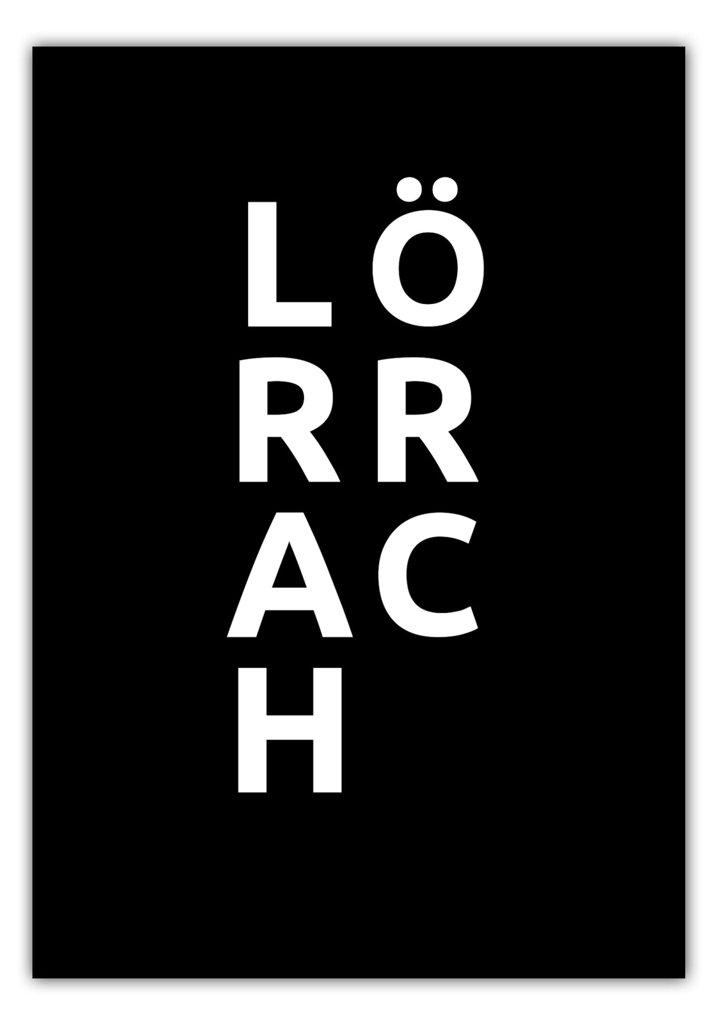 Poster Stadt LöRRACH