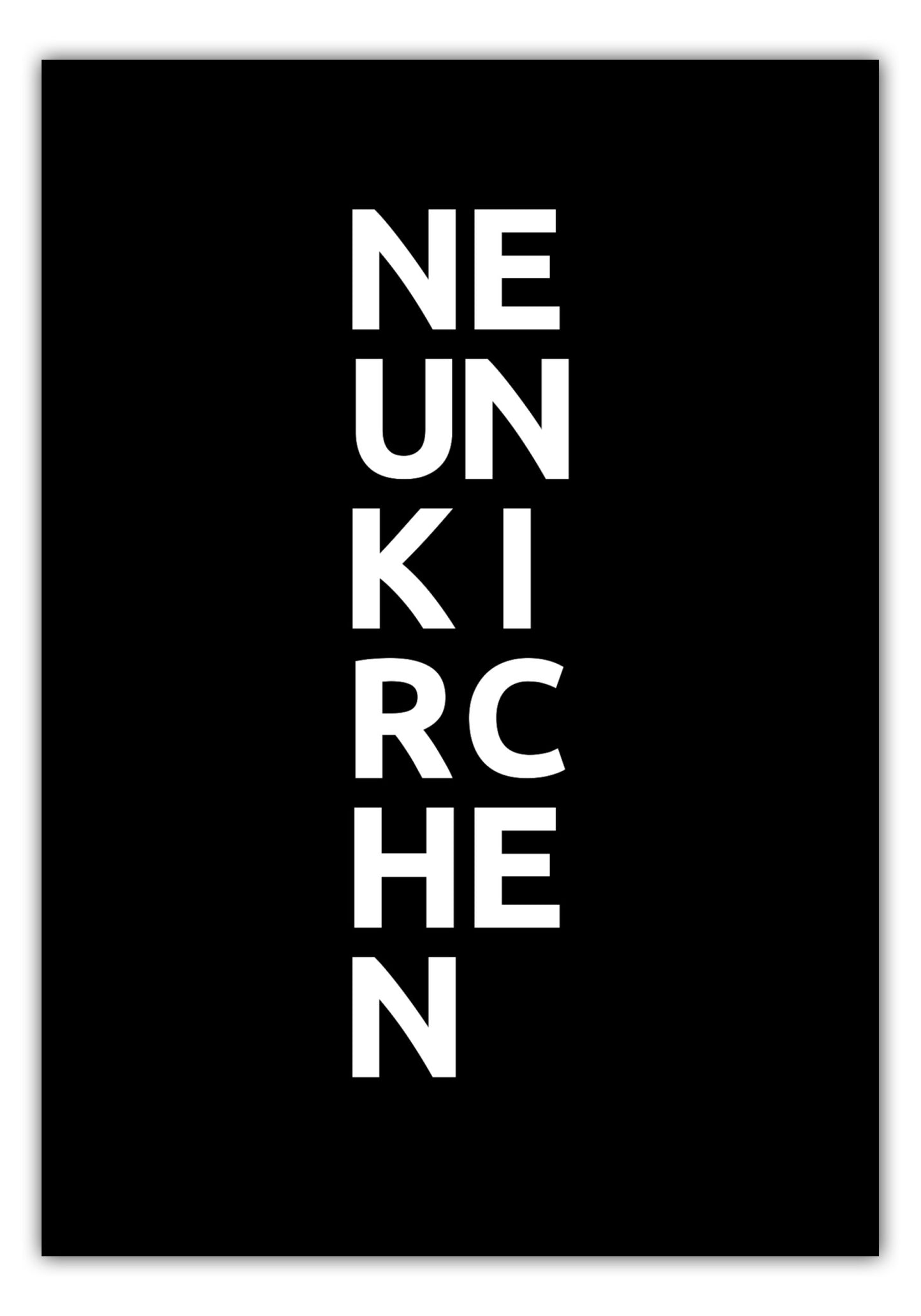 Poster Stadt NEUNKIRCHEN