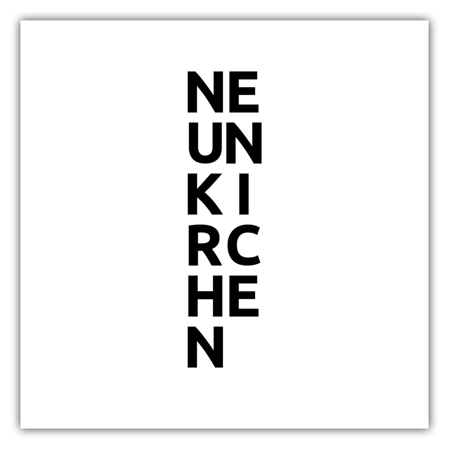 Poster Stadt NEUNKIRCHEN