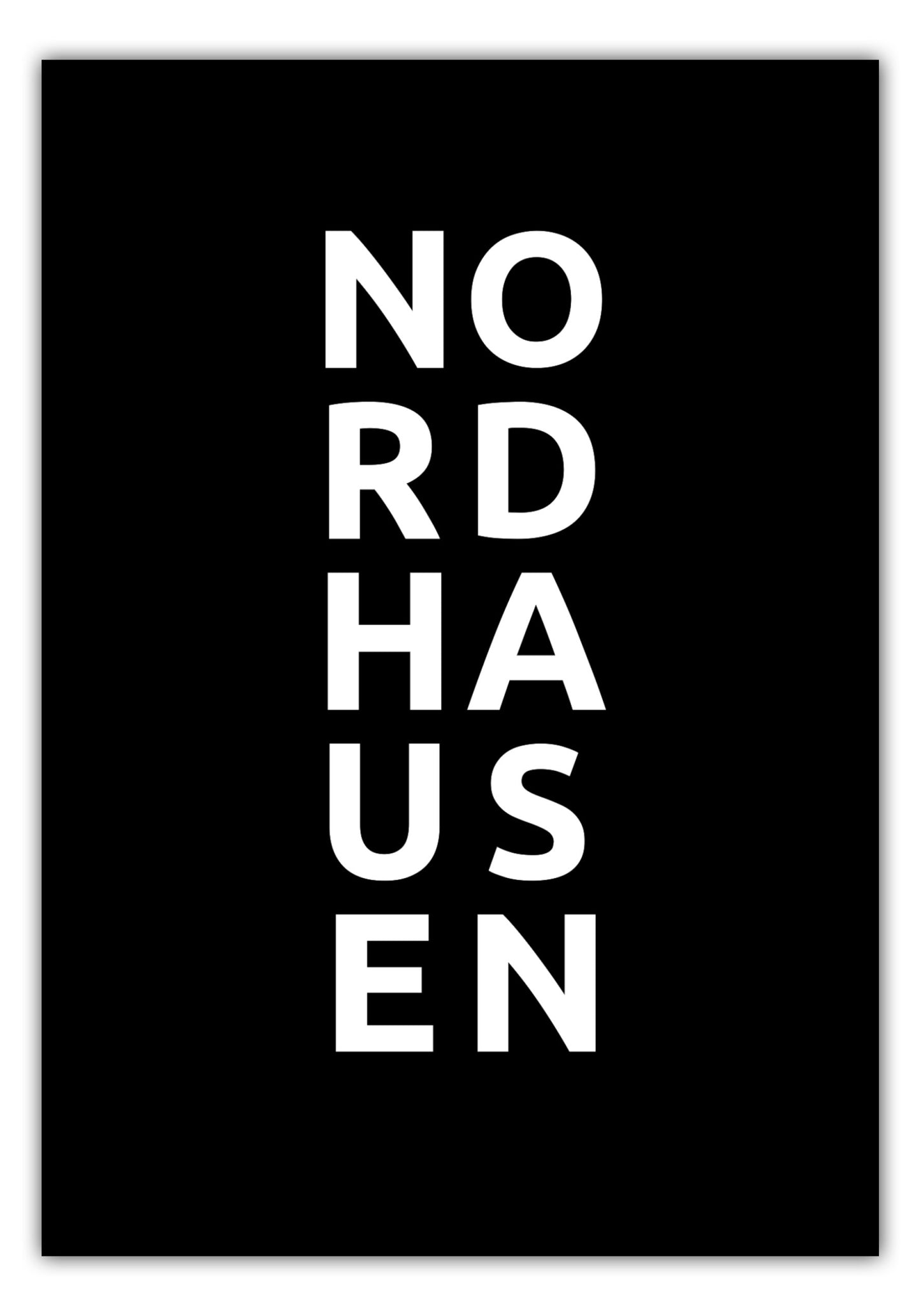 Poster Stadt NORDHAUSEN