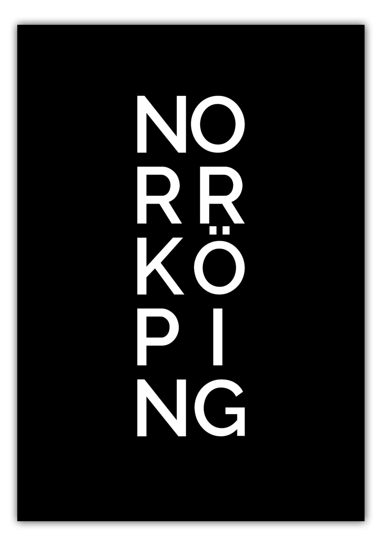 Poster Stadt NORRKÖPING