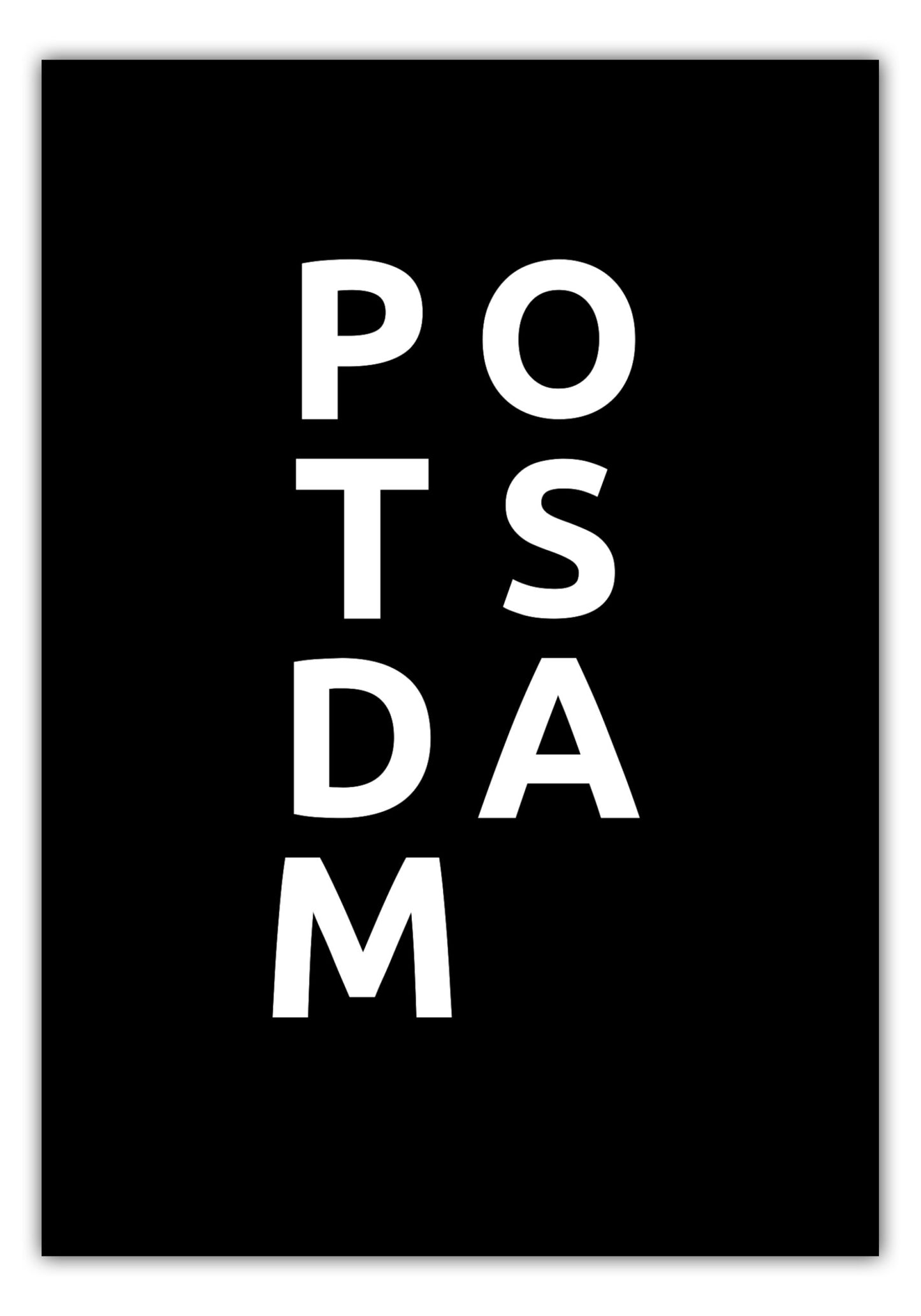 Poster Stadt POTSDAM