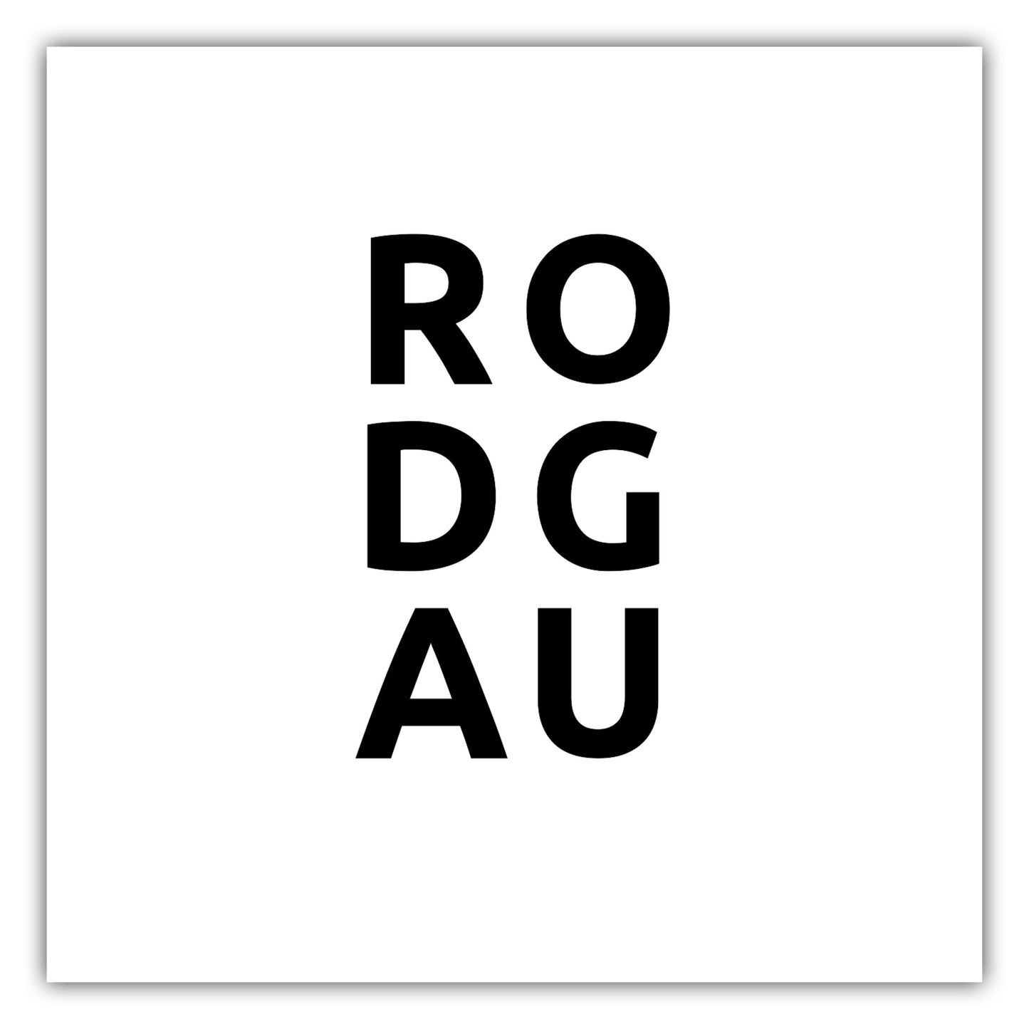 Poster Stadt RODGAU