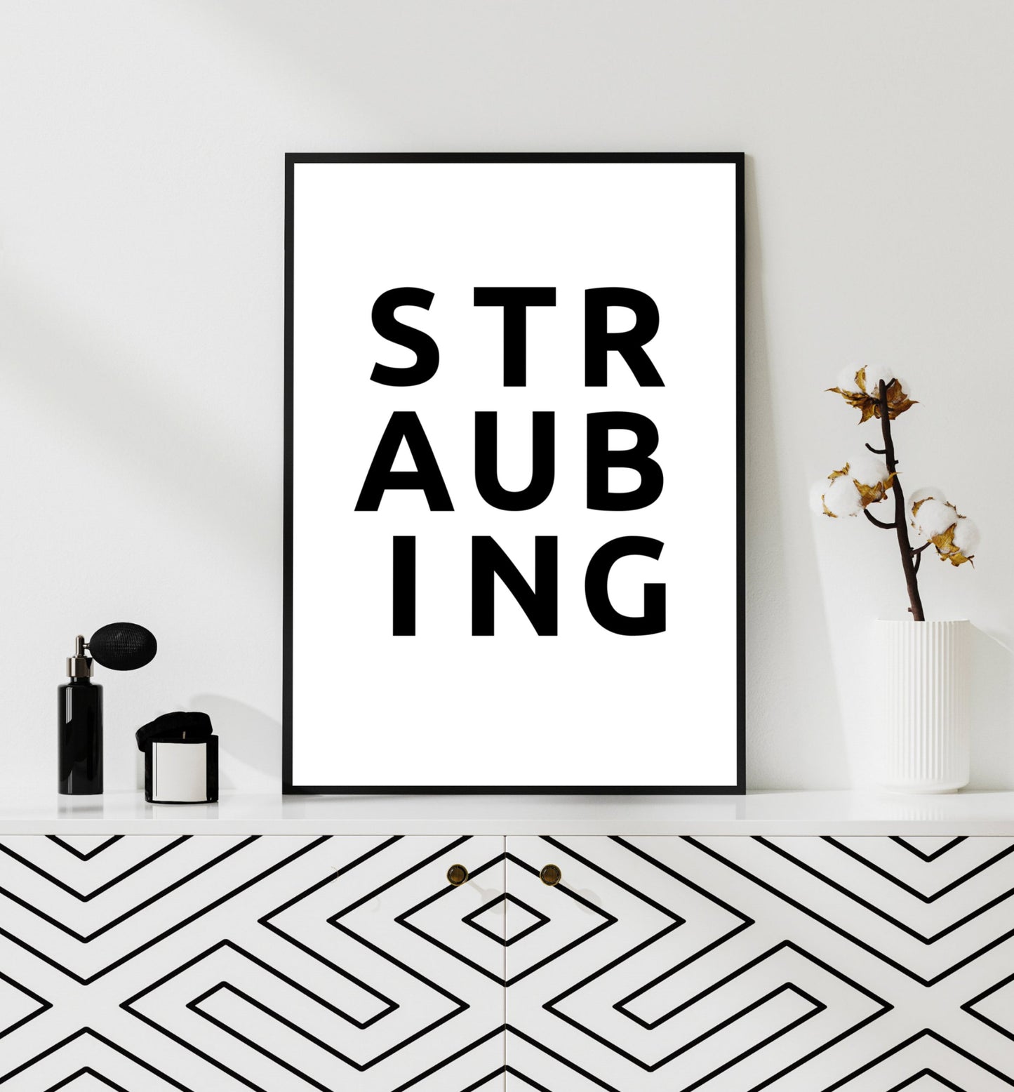 Poster Stadt STRAUBING