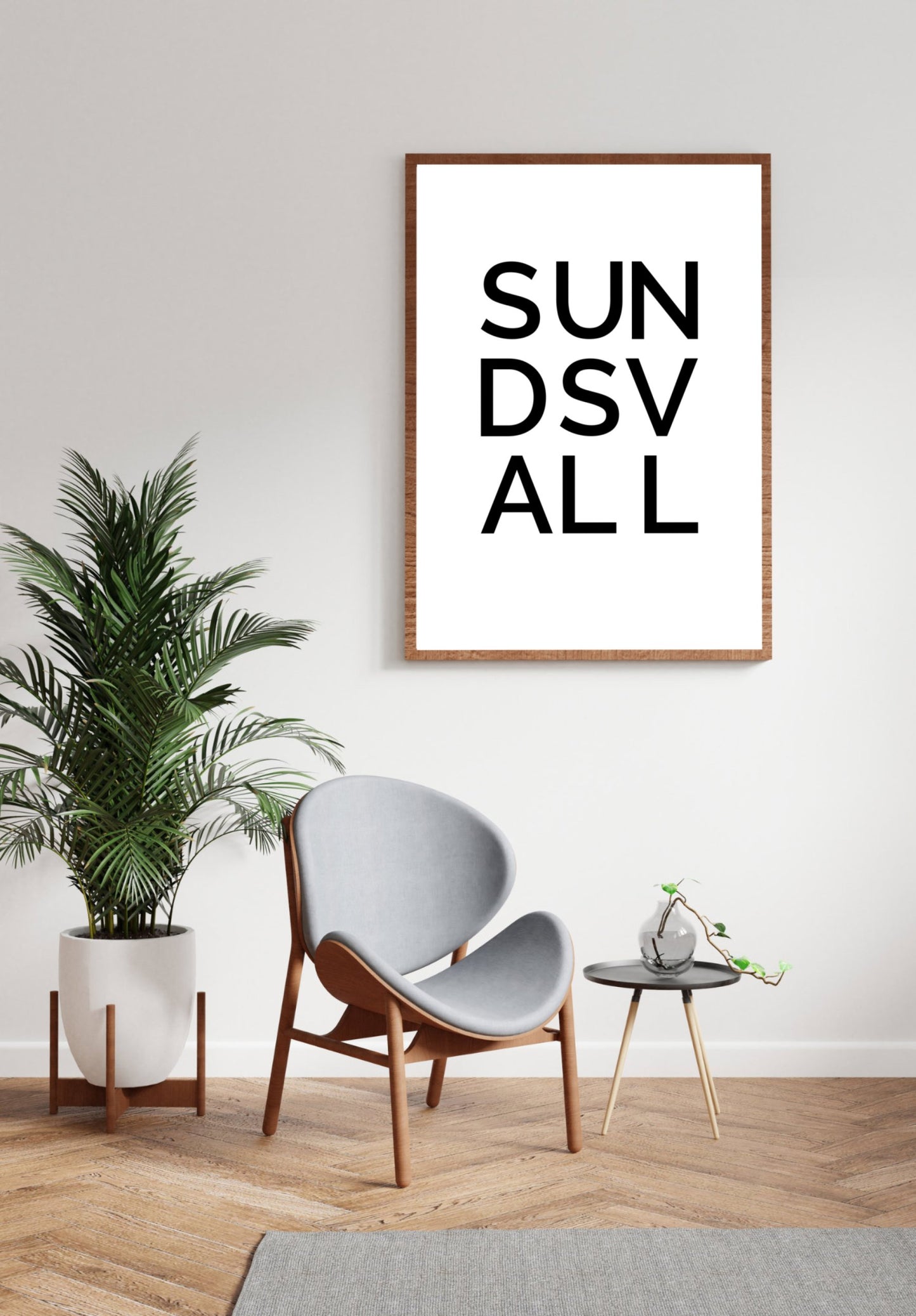 Poster Stadt SUNDSVALL