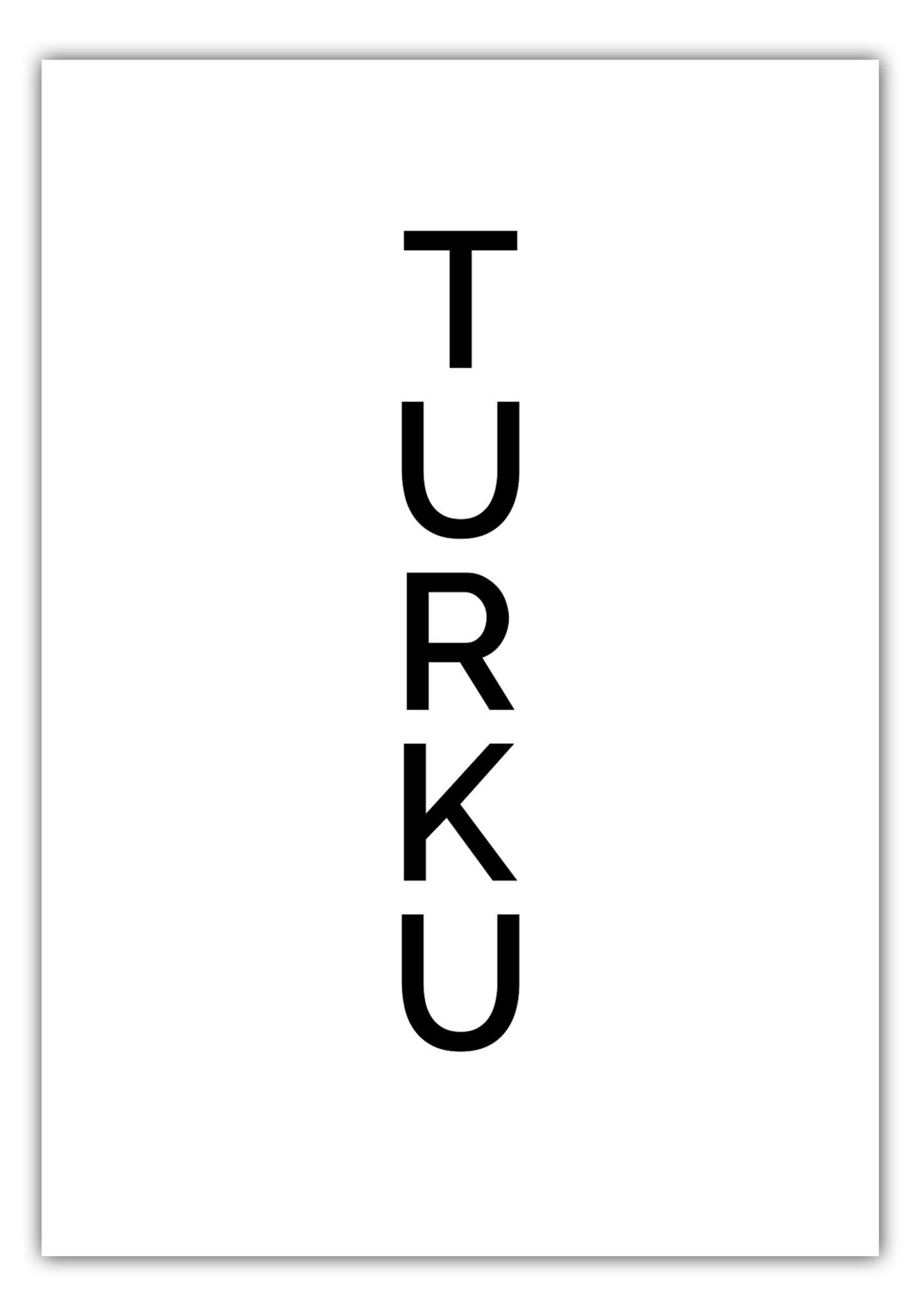 Poster Stadt TURKU