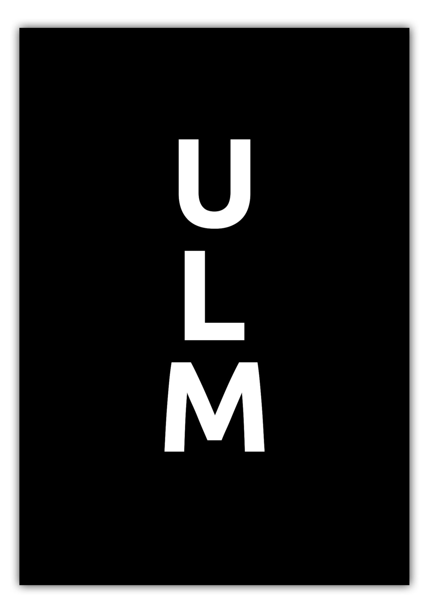 Poster Stadt ULM