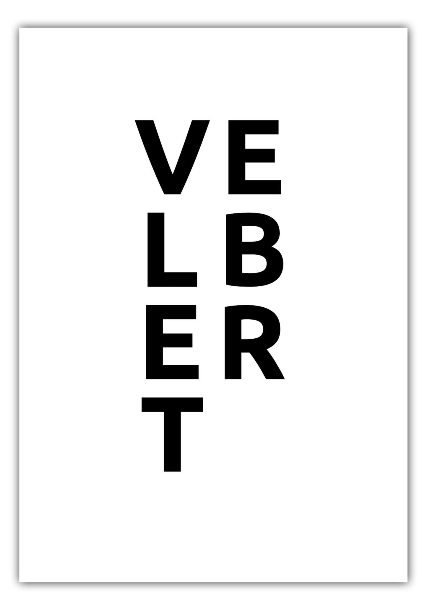 Poster Stadt VELBERT