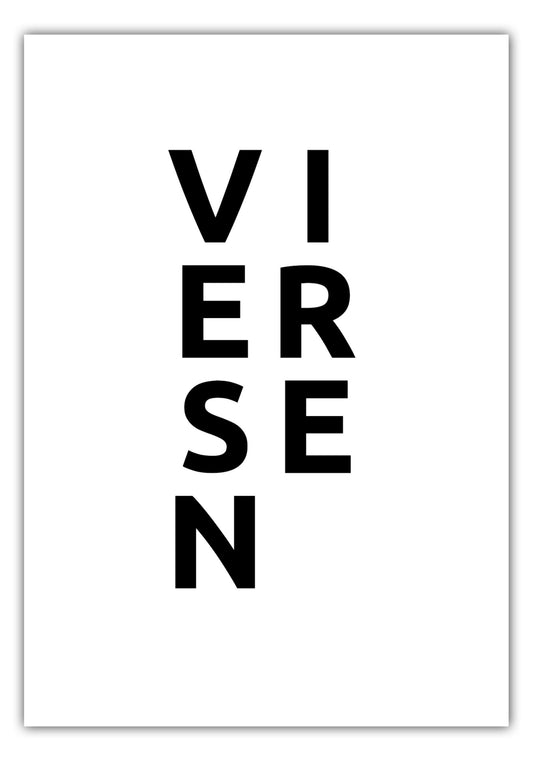 Poster Stadt VIERSEN