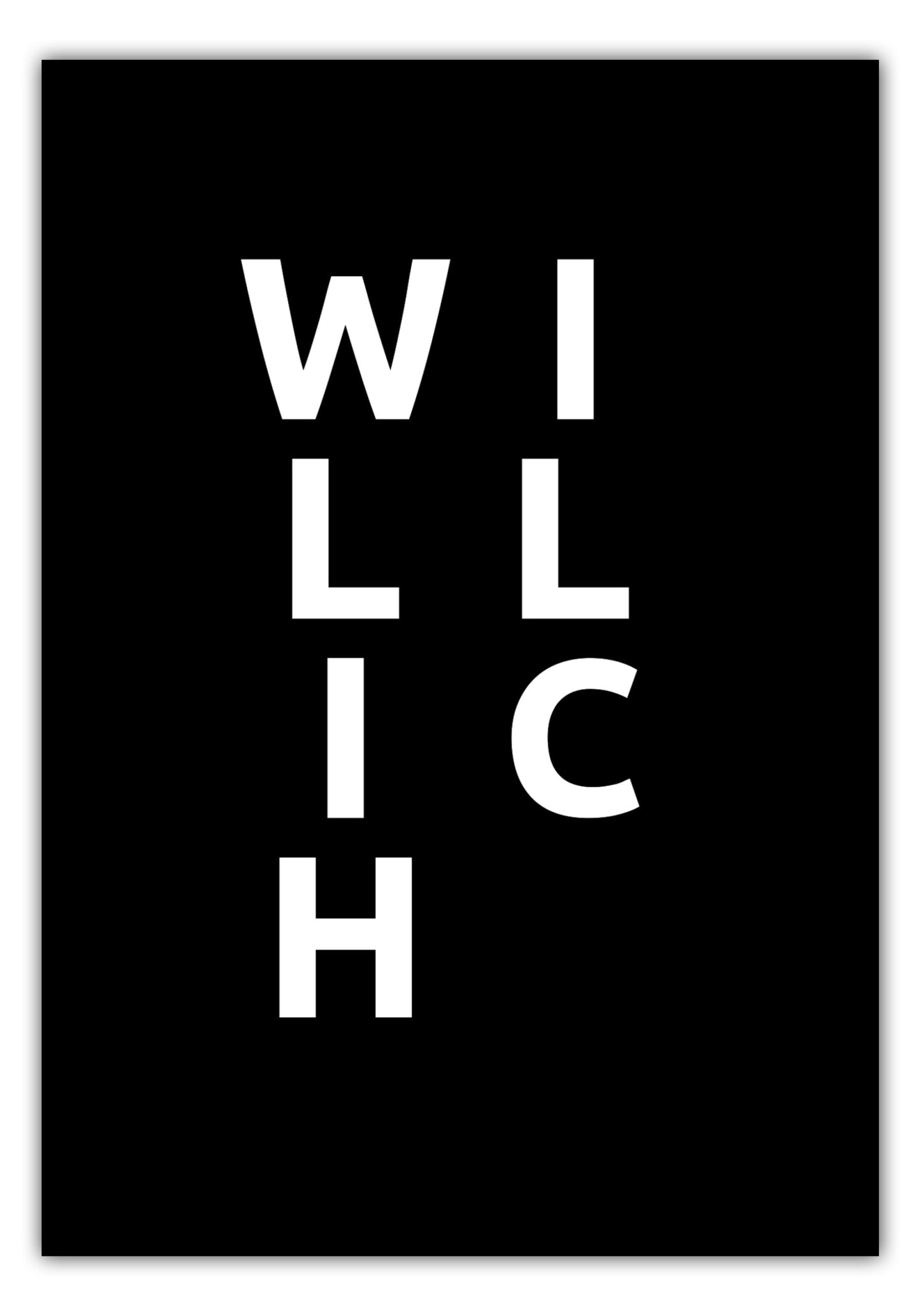 Poster Stadt WILLICH