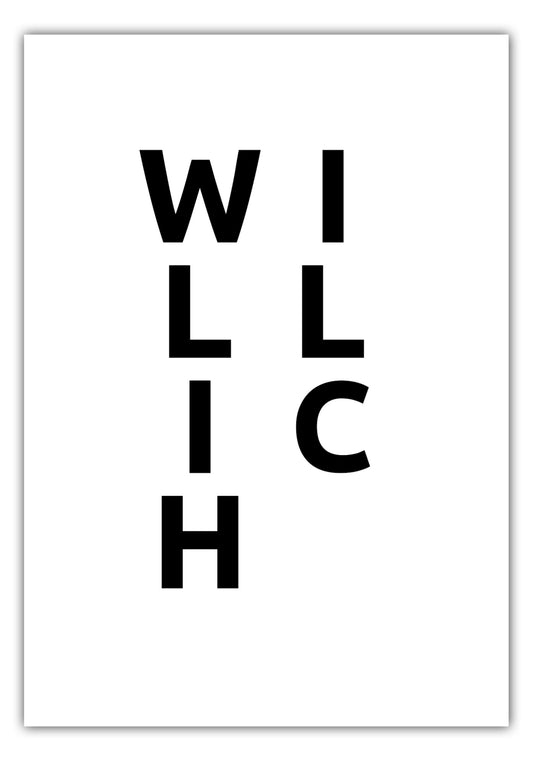 Poster Stadt WILLICH