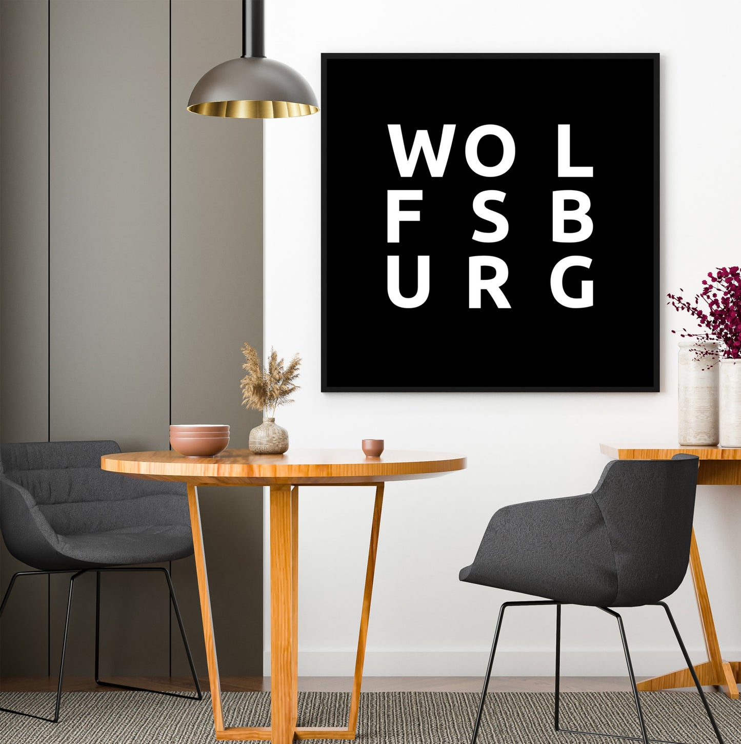 Poster Stadt WOLFSBURG