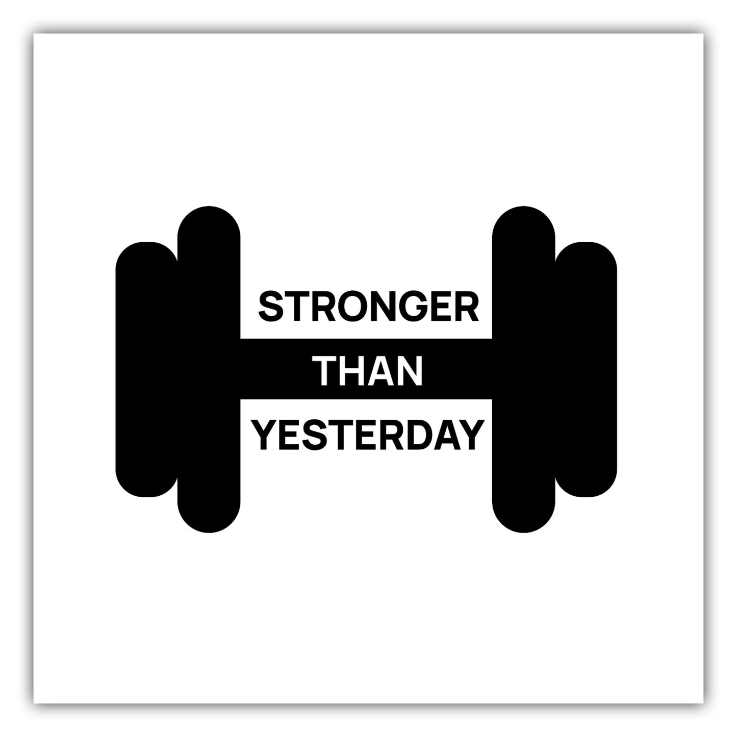 Poster Stronger Than Yesterday
