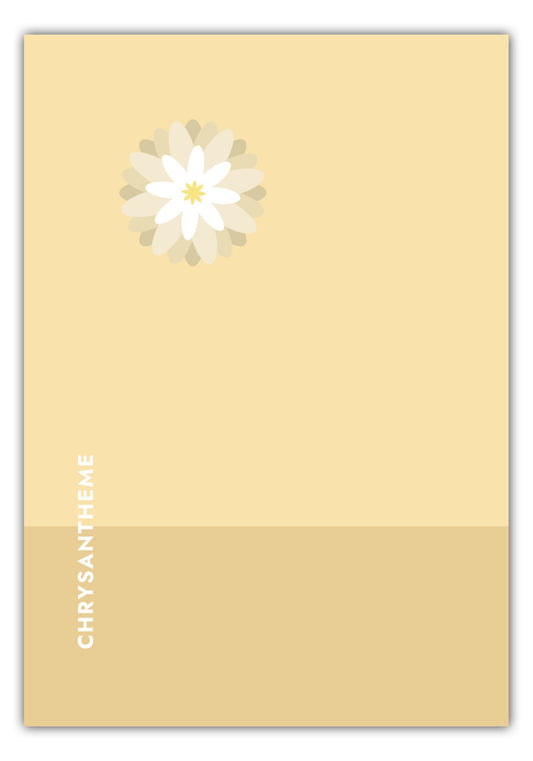 Poster Tee - Chrysantheme