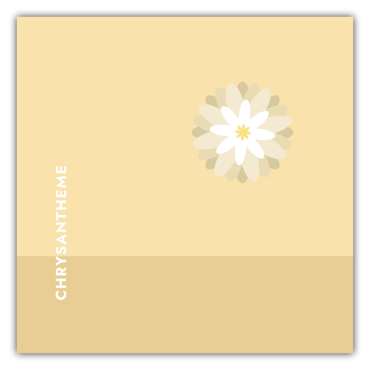 Poster Tee - Chrysantheme