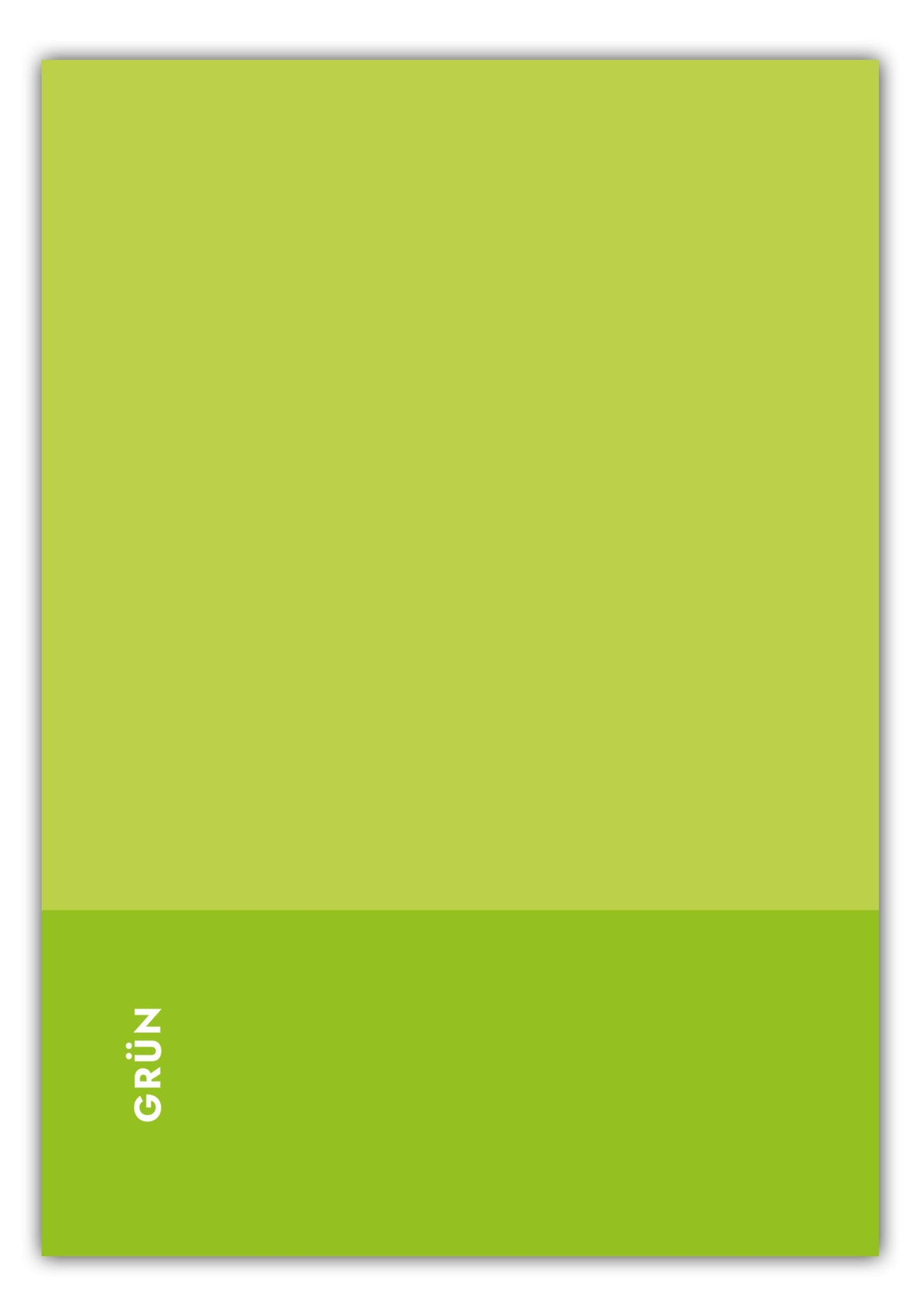 Poster Tee - Grün