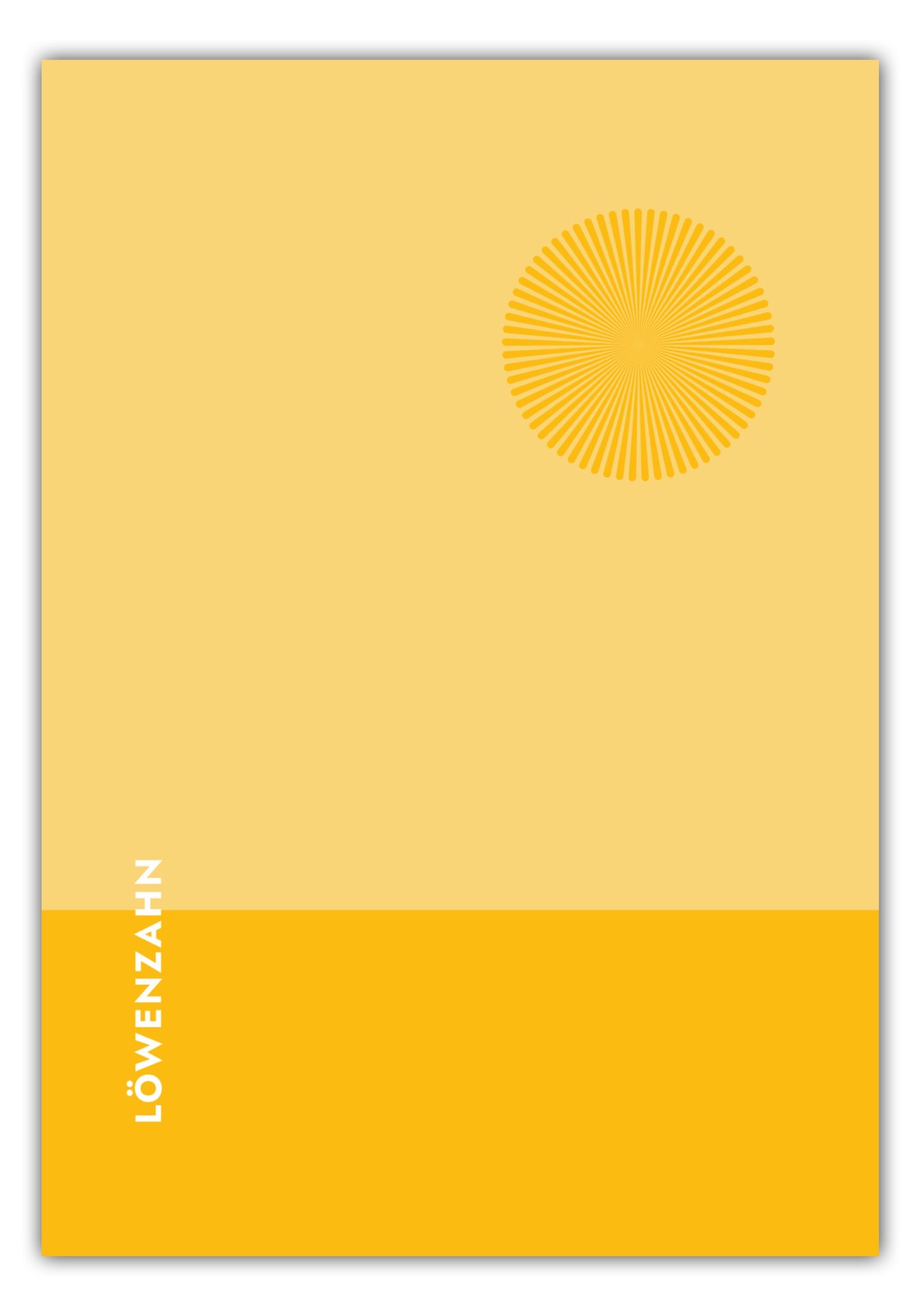Poster Tee - Löwenzahn