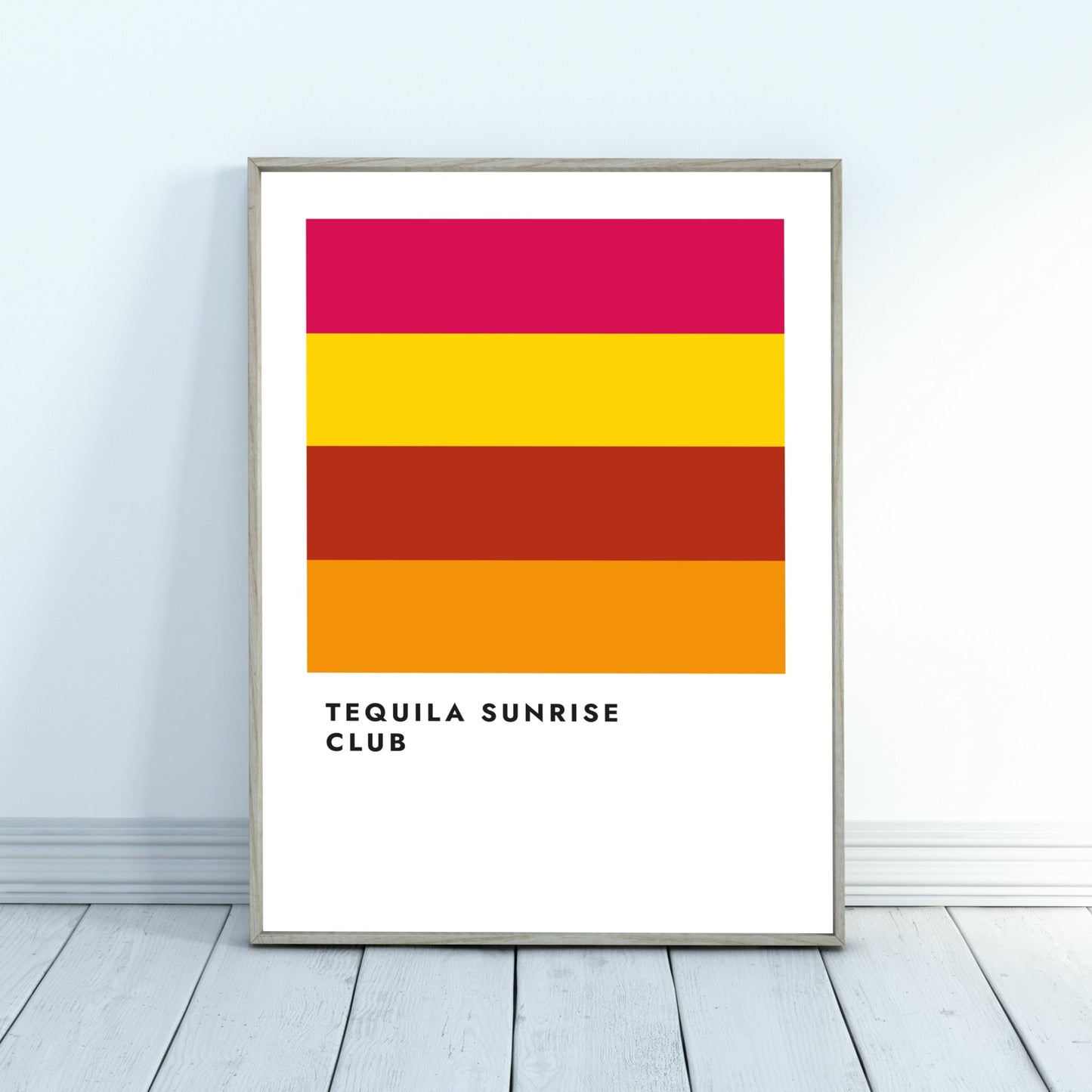 Poster Tequila Sunrise Club