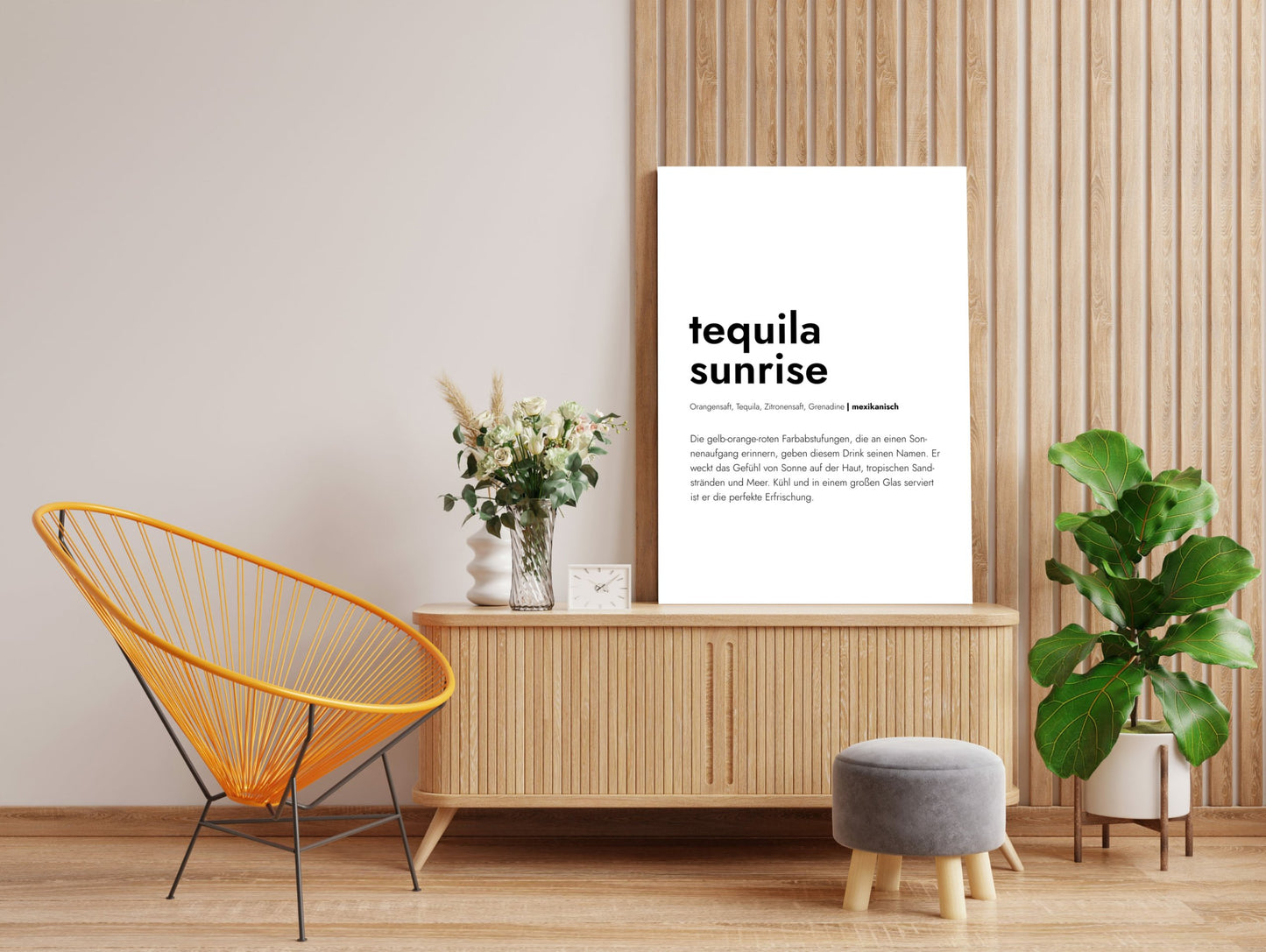 Poster Tequila Sunrise - Definition