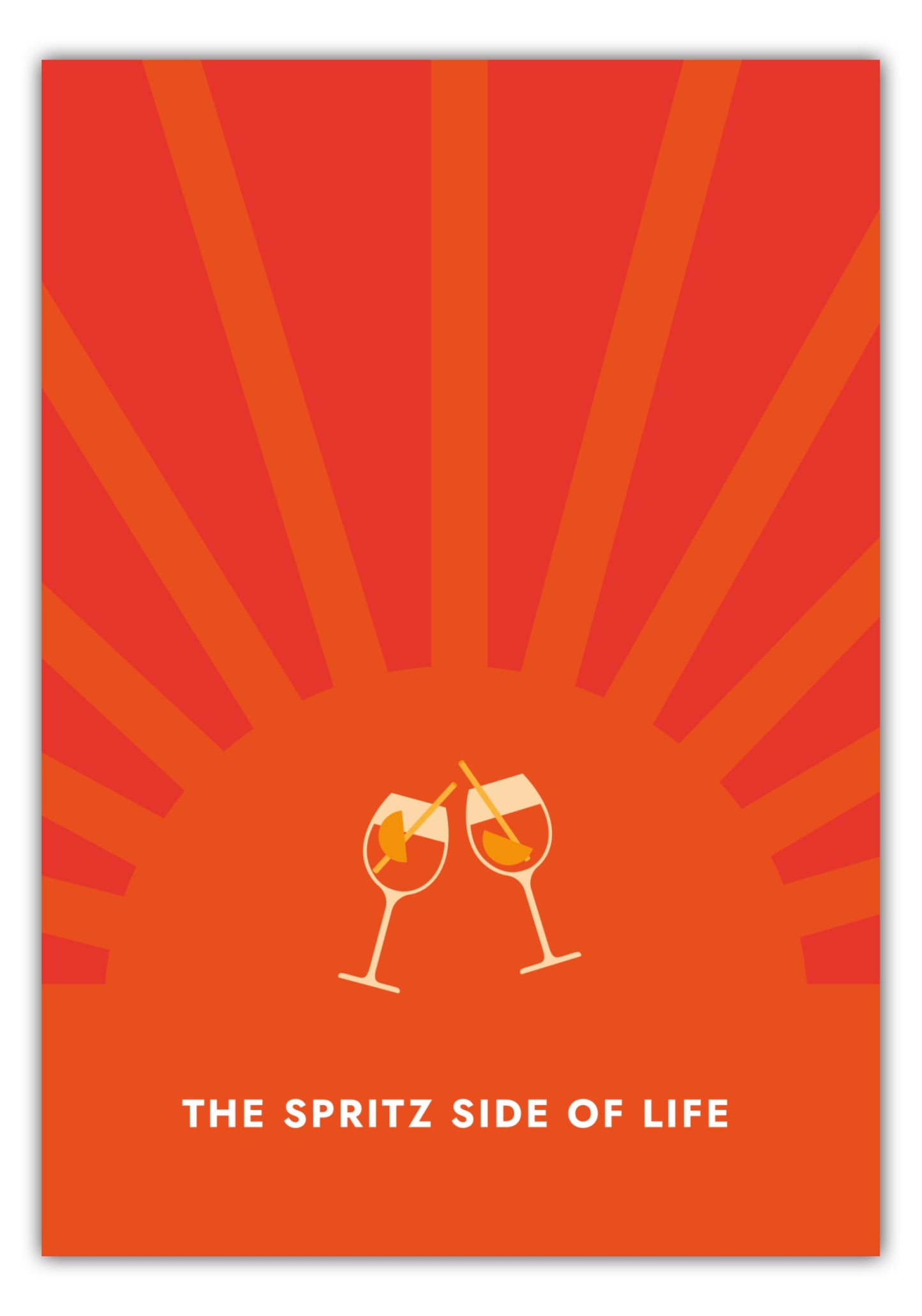 Poster The Spritz Side Of Life - Sunset