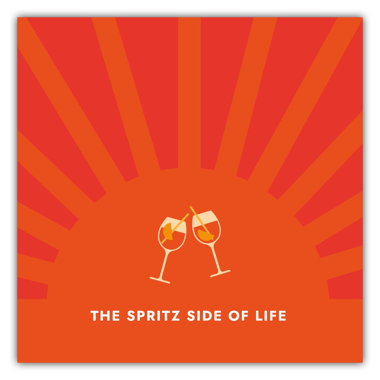 Poster The Spritz Side Of Life - Sunset