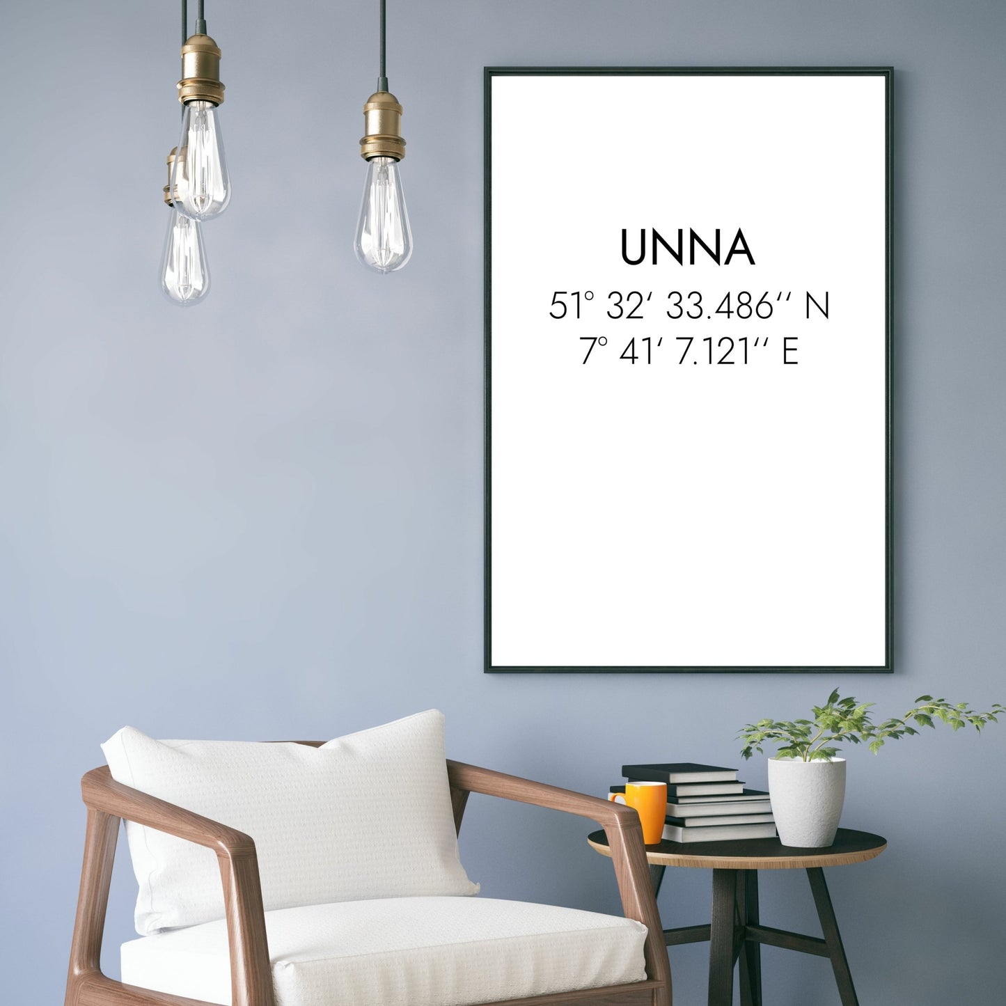 Poster Unna Koordinaten #1